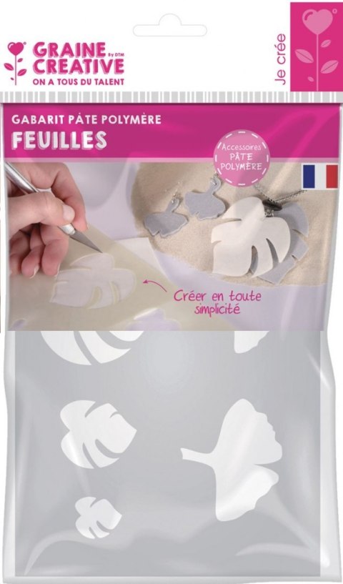 Szablon do wycinania modeliny Liście