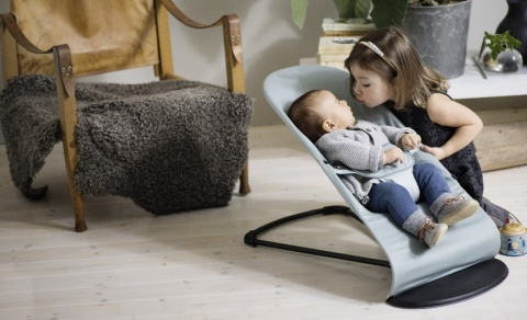 BABYBJORN - leżaczek BALANCE SOFT - Miętowy