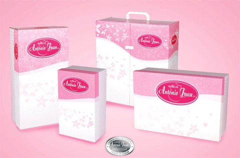 EKSKLUZYWNA LALKA ANTONIO JUAN FARITA ABRIGO GRIS 38cm 2261