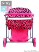 WÓZEK BLIŹNIACZY KLAUDIA RÓŻOWY (22487) PlayTo