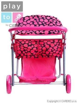 WÓZEK BLIŹNIACZY KLAUDIA RÓŻOWY (22487) PlayTo