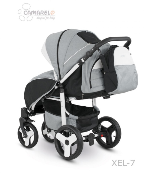 ELF CAMARELO Wózek spacerowy - pompowane koła + torba