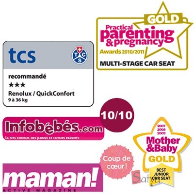 Fotelik Quick+ Confort 9-36 kg Renolux Cars