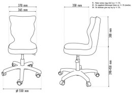 Krzesło PETIT biały Visto 06 rozmiar 4 wzrost 133-159 #R1