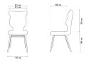 Krzesło SOLO Visto 03 rozmiar 5 wzrost 146-176 #R1