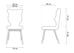 Krzesło SOLO Visto 07 rozmiar 4 wzrost 133-159 #R1
