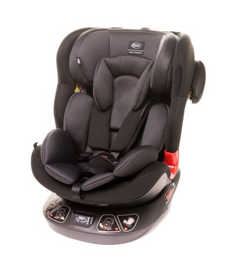 4 BABY Fotelik SPACE-FIX XXI 0-36 graphite