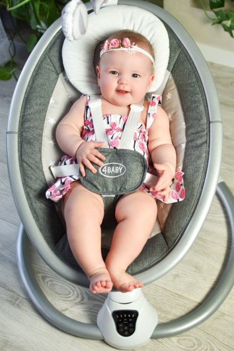 4 BABY Huśtawka GRACE GRAPHITE