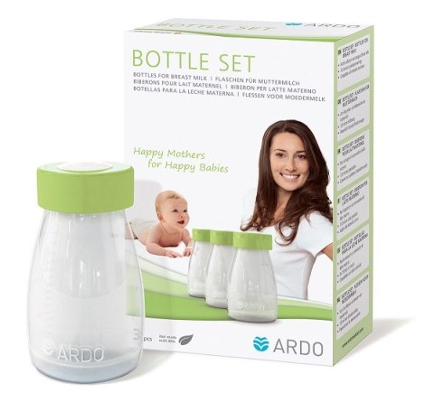 ARDO BOTTLE SET Butelka 3szt 150ml wielorazowa