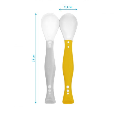 B.O.1066/05 Łyżeczki plastyczne dla niemowląt 2szt.*