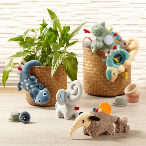 B.O.1414 Zabawka edukacyjna-zawieszka do wózka-FAIRY TAILS-GECKO GABE*