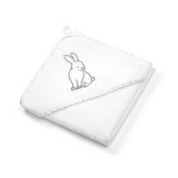 B.O.538/01 Okrycie kąpielowe welurowe ręcznik z kapturkiem 76x76 cm TAKE CARE*