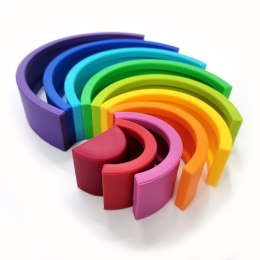 BABY 01275 Tęcza silikonowa Rainbown Purple