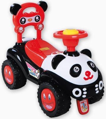 BABY MIX 13545 UR-7601 Jeździdło PANDA czarne