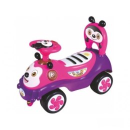 BABY MIX 15785 Pojazd dla dzieci HAPPY BEE różowy (UR-7625)