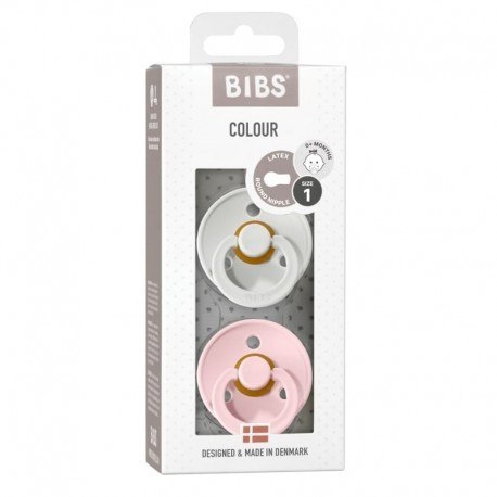 BIBS 110279 Smoczek uspokajający HAZE/BLOSSOM S 2-pak