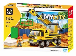 BLOCKI KB0228 Klocki MyCity Dźwig 233el.