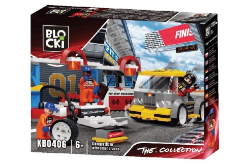 BLOCKI KB0406 Klocki The Collection - Racing Car Service - Pit S