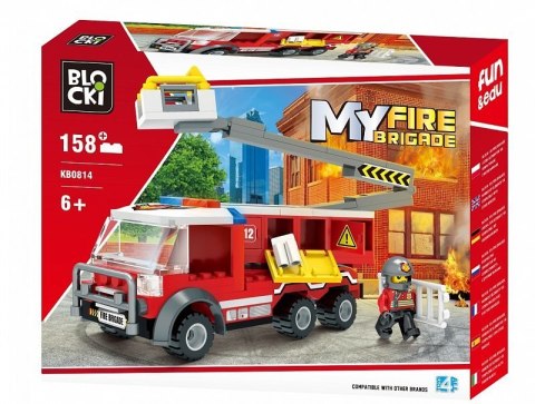 BLOCKI KB0814 Klocki MyFire Podnośnik 158el.