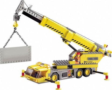 BLOCKI KB8045 Klocki MyCity Dźwig 380el.