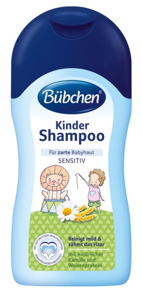 BUBCHEN 12471235 Szampon dla niemowląt bez mikroplastiku 400ml