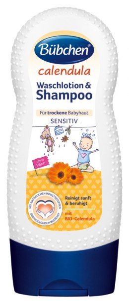 BUBCHEN 12245265 CALENDULA BIO Mleczko do kąpieli i szampon 2w1 230ml*