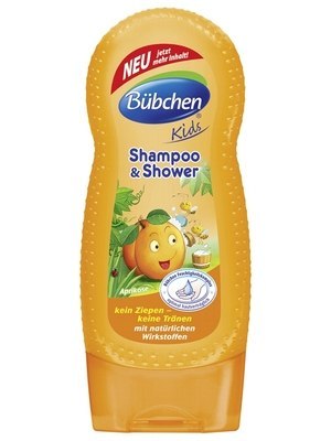 BUBCHEN 12436896 KIDS Szampon i płyn pod prysznic SWEET VANILLA 200ml