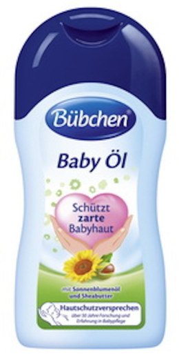 BUBCHEN 12471234 Oliwka dla niemowląt bez mikroplastiku 200ml