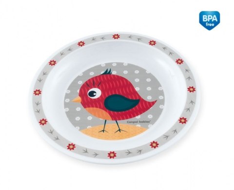 CANPOL 4/411 Talerzyk plastikowy Cute Animals