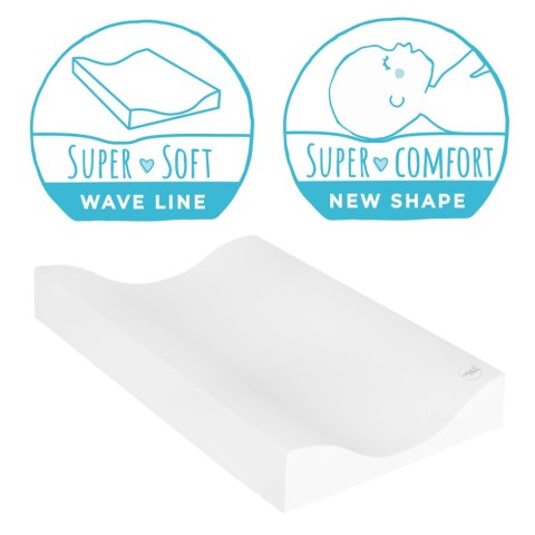 CEBA 104-050-230 Przewijak miękki profilowany krótki COSY 50x70 Kaczuszki brązowe