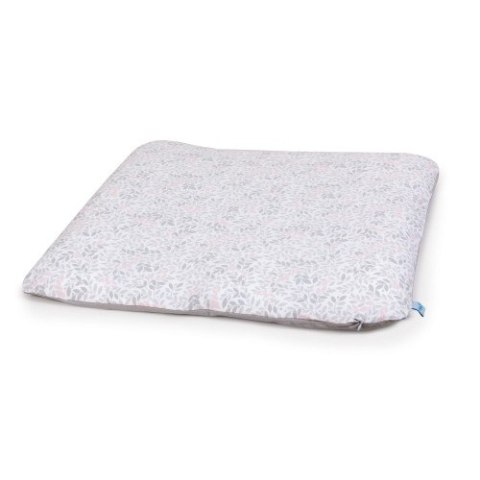 CEBA 848-602-602 Pokrowiec na przewijak miękki (75x72) 2 szt Twigs, Light grey+Twigs, Pink