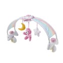 CHICCO 00010473100000 Panel na łóżeczko RAINBOW BED ARCH PINK