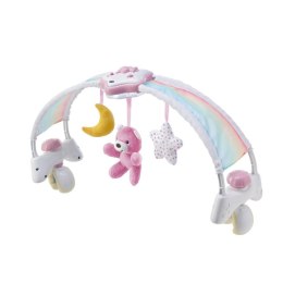 CHICCO 00010473100000 Panel na łóżeczko RAINBOW BED ARCH PINK