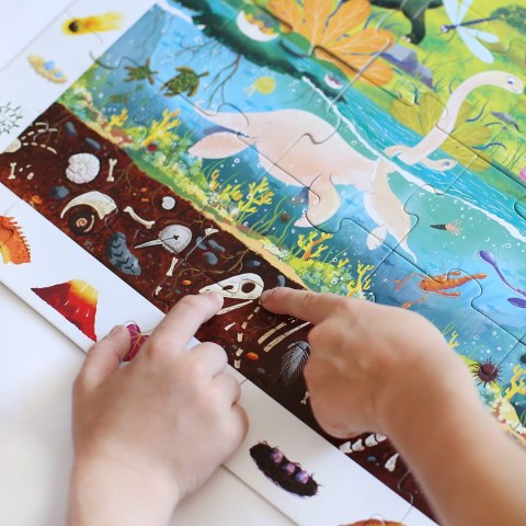 CzuCzu 6715621 Puzzle 60 el. Dinozaury