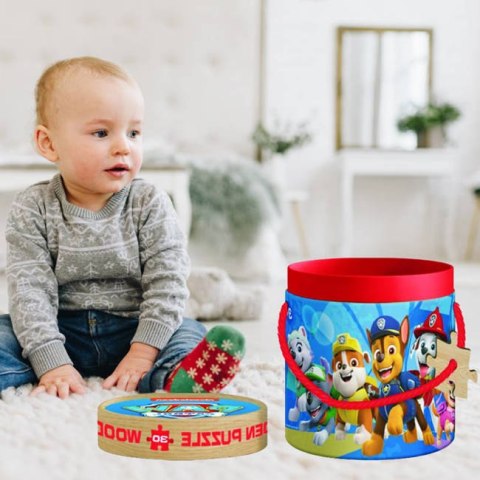 DAMI PW07012 PSI PATROL Puzzle drewniane 30 el.