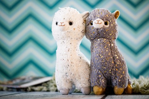 INNOGIO GIO-827 Plush Lama gray 30cm