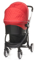 ATOMIC New 2w1 4Baby wózek wielofunkcyjny + torba Red