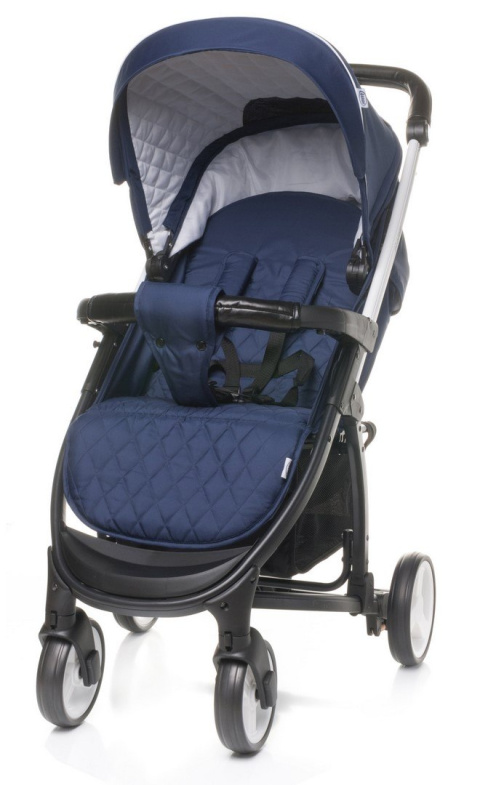 ATOMIC New 4Baby wózek wielofunkcyjny - wersja spacerowa navy blue