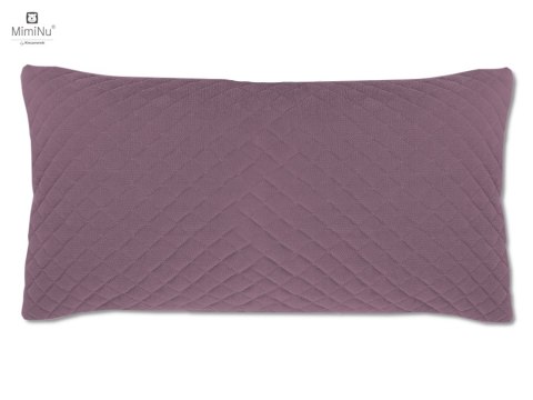 KIECZMERSKI Poduszka z poszewką VELVET pikowana 40x40/30x60 niebieska, łosoś PROMOCJA!