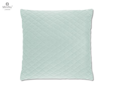 KIECZMERSKI Poduszka z poszewką VELVET pikowana 40x40/30x60 niebieska, łosoś PROMOCJA!