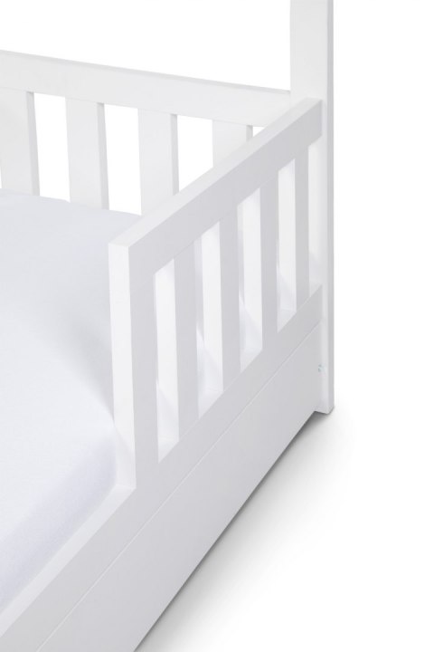 KLUPŚ Łóżko-domek 160x80 LIV biel