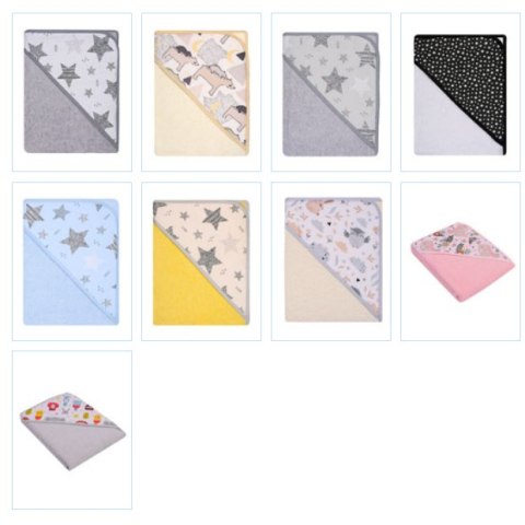 DUET BABY 050 Okrycie kąpielowe STANDARD II 80x80