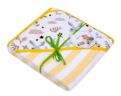 MARINI 320 Okrycie kąpielowe druk frotte 100x100 pasy wzór