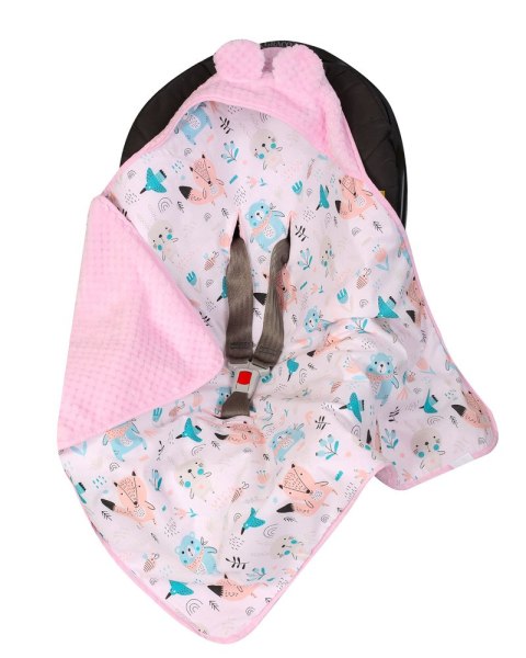 DUET BABY 599 Kocyk zawijak do fotelika