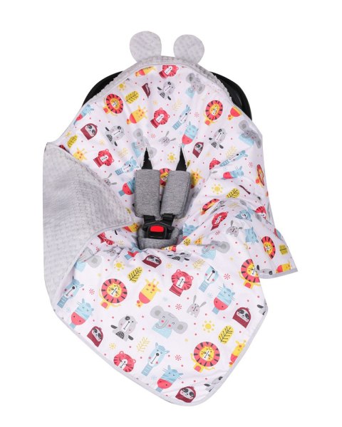 DUET BABY 599 Kocyk zawijak do fotelika