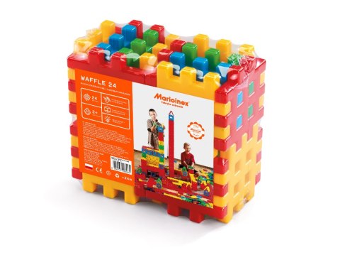 MARIOINEX 900062 Klocki konstrukcyjne kostka 24