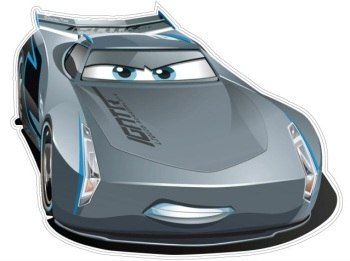 MARKO SRCR-106 Dekoracja ścienna duża CARS 3 JACKSON STORM