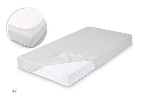 MATEX Prześcieradło BAMBOO z gumą 60x120 [TB0351_42] szare WYPRZEDAŻ