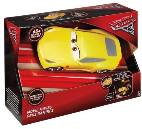 MATTEL DISNEY CARS FGN50 Interaktywny Cruz Ramirez kaskaderski