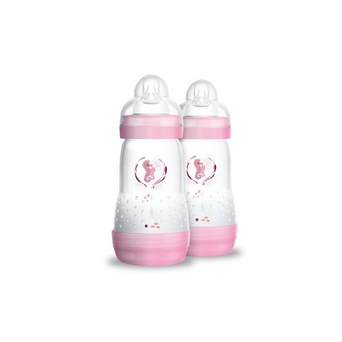 MAm Butelka antykolkowa 260ml Box 2szt Girl -43%